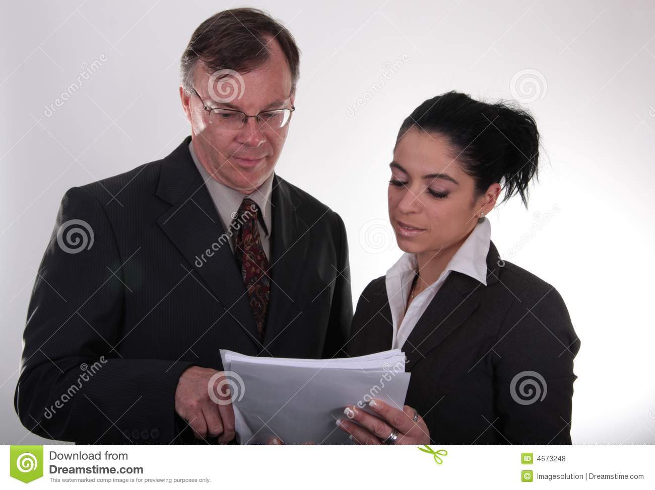 Free Business People at Work Free Business People at Work