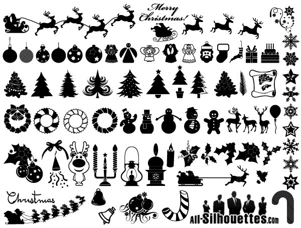 12 Free Vector Christmas Clip Art Images