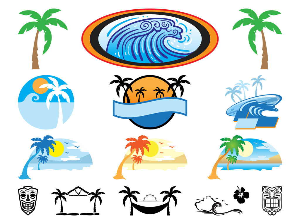 Free Hawaiian Icons