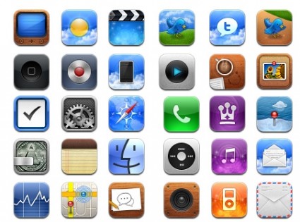 Free iPhone Icons