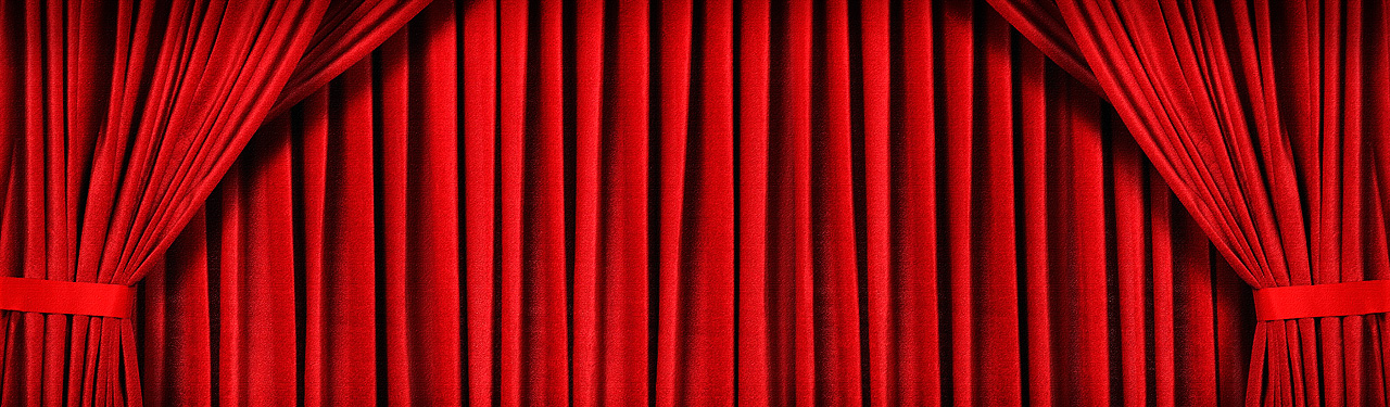Free Red Theater Curtain Backgrounds