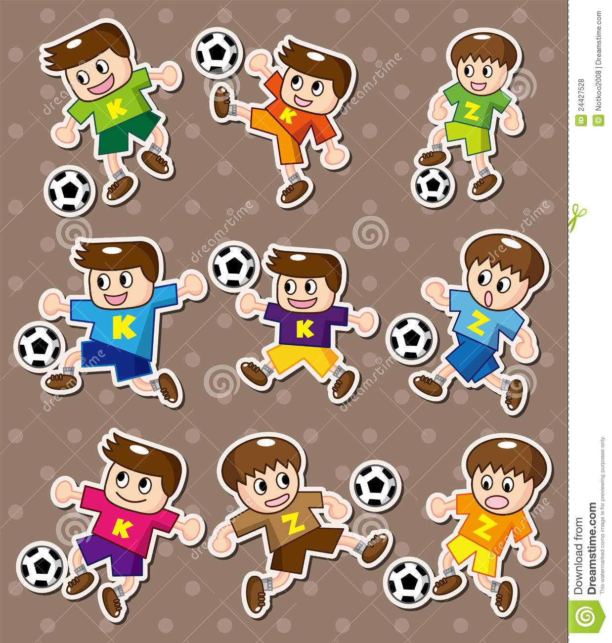 Free Soccer Stickers