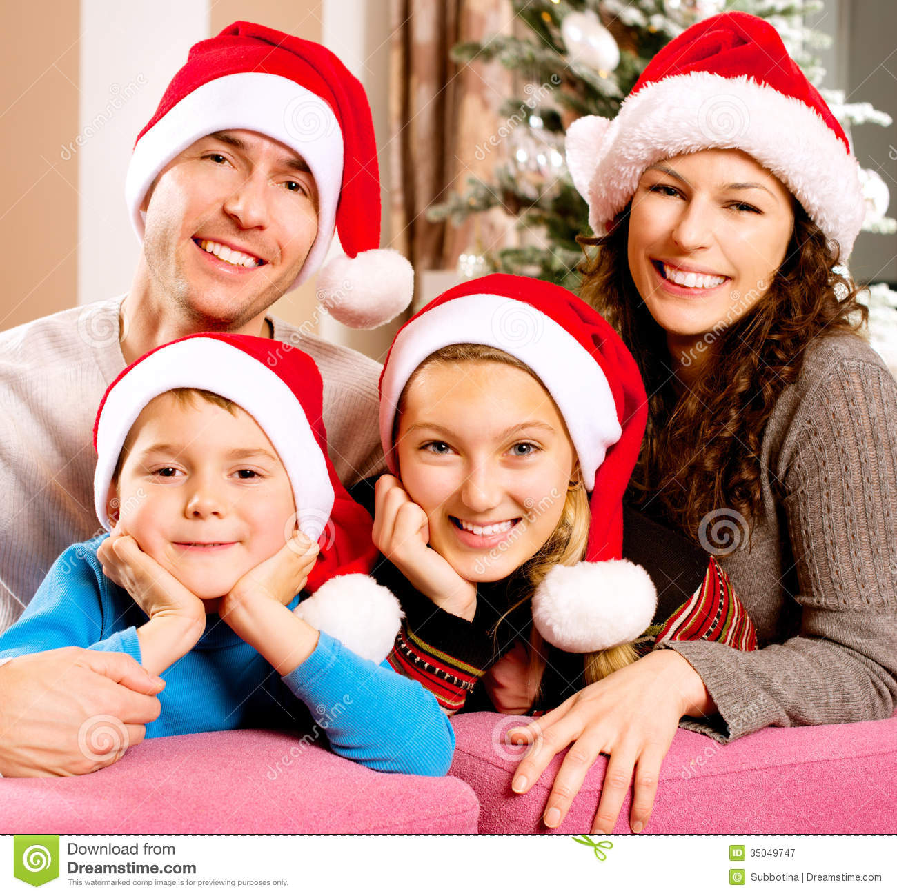 Free Stock Christmas Family