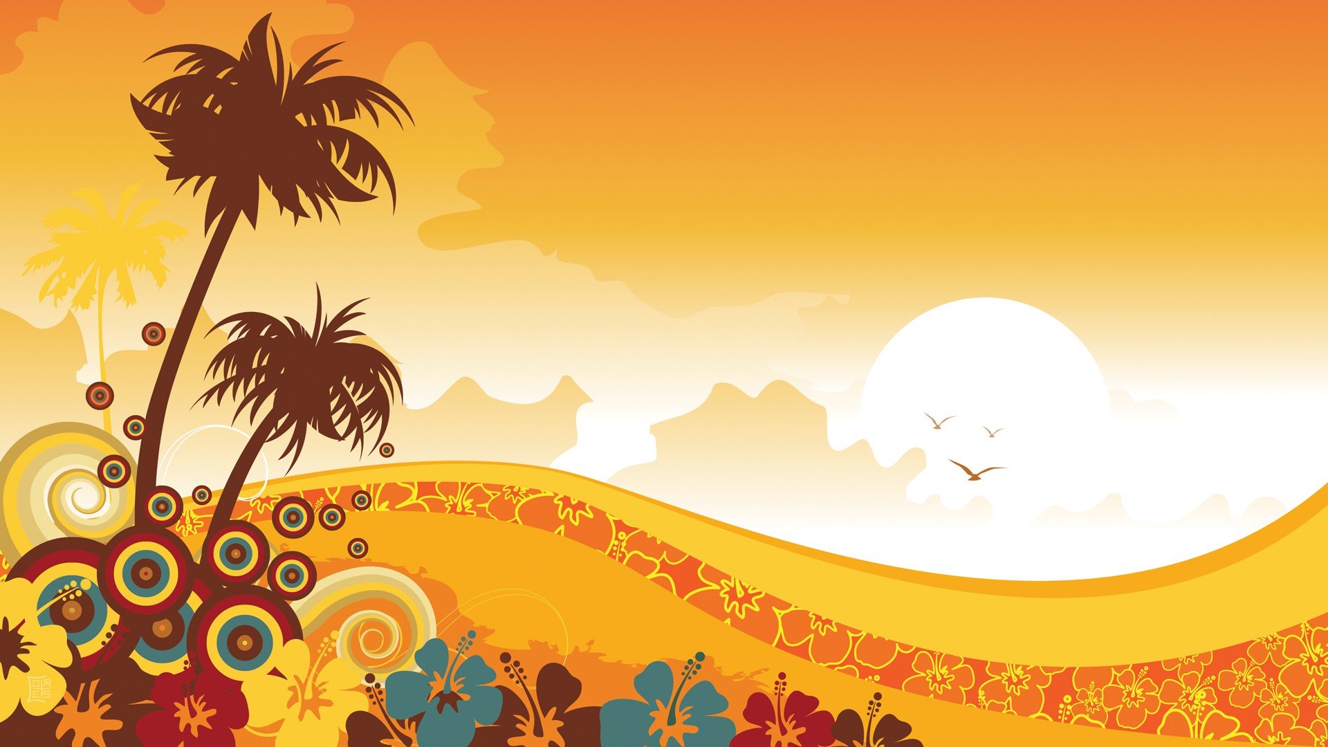 Free Tropical Graphics
