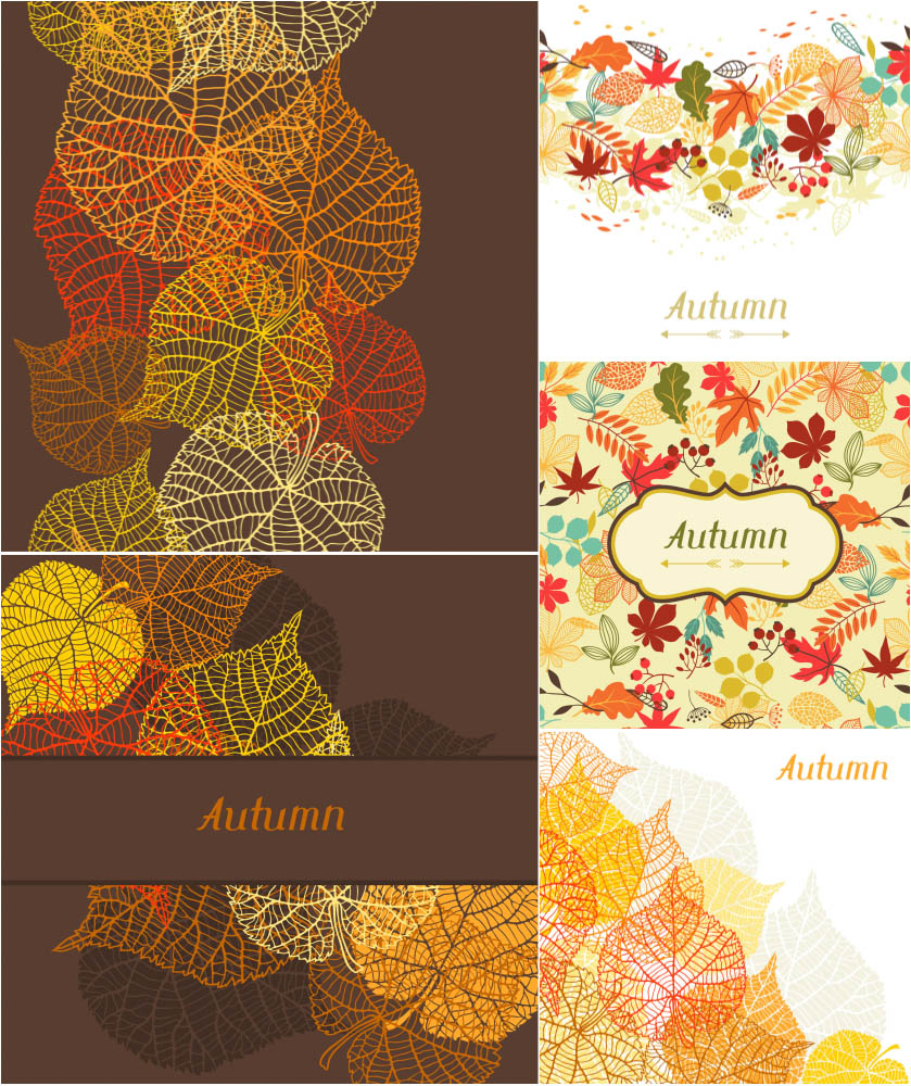 Free Vector Fall Leaf Background