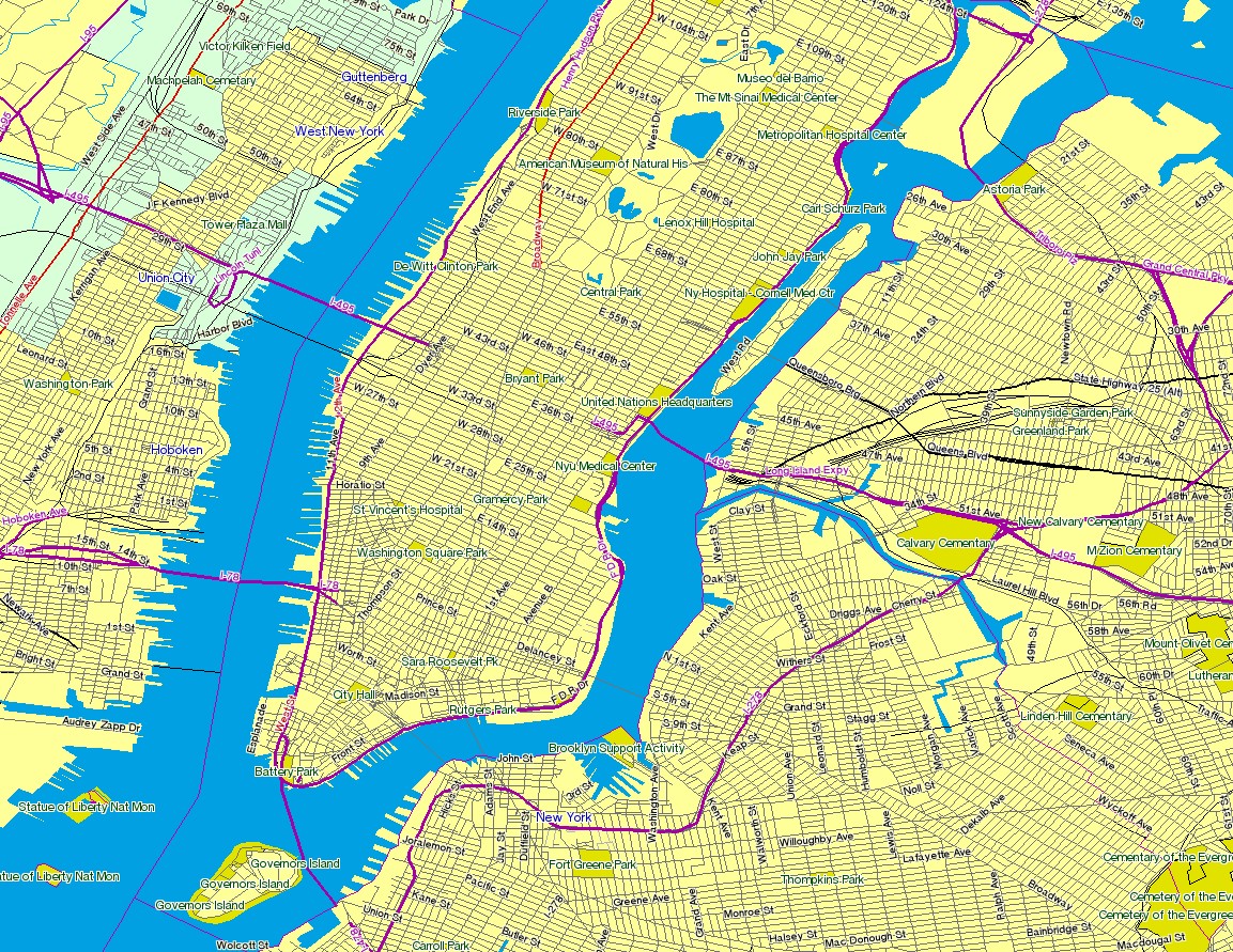 GIS Vector Map