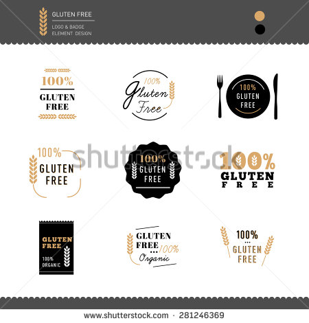 Gluten Free Icon Vector