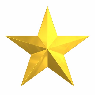 Gold Star Symbol