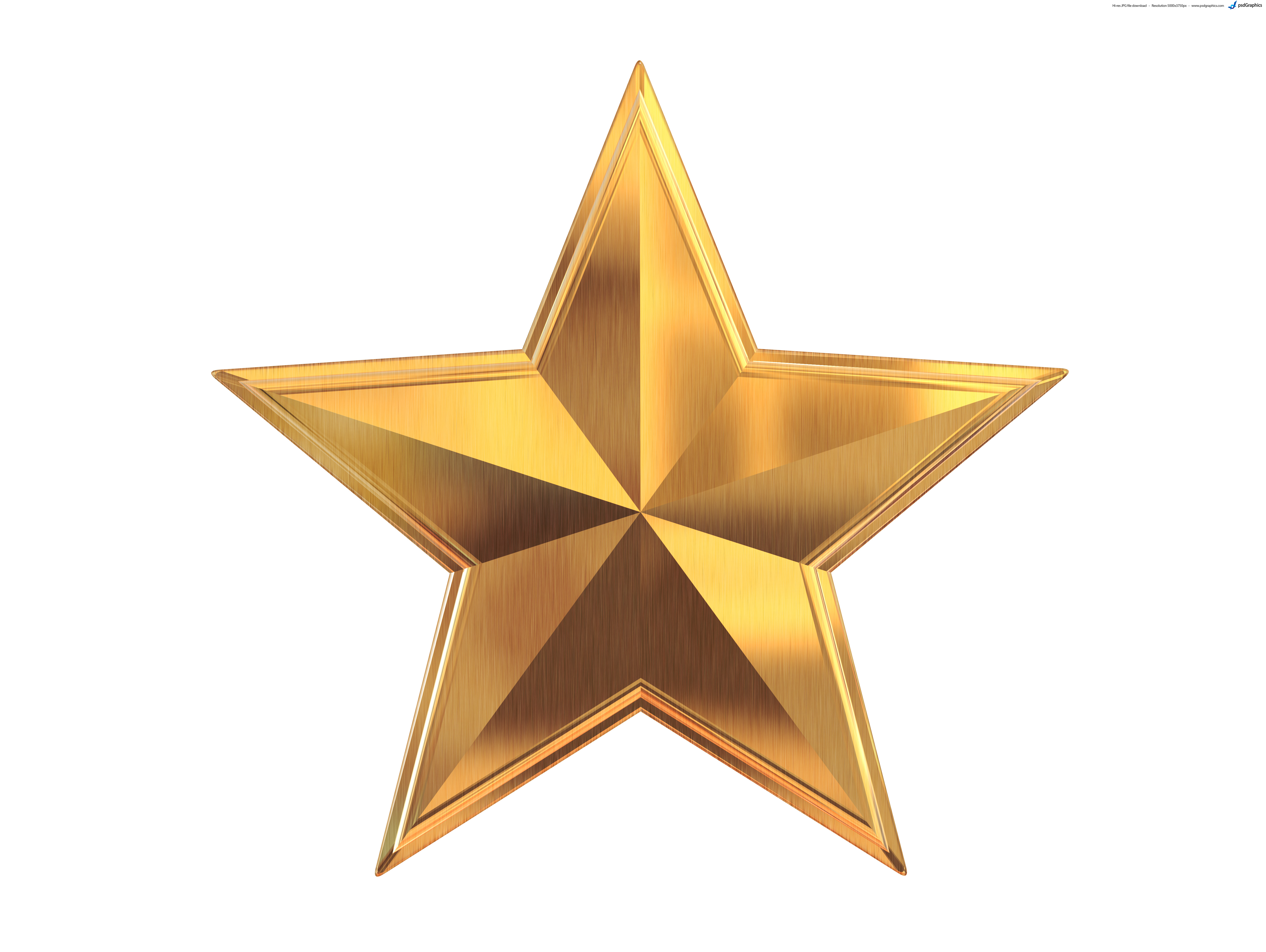 Golden Star Icon