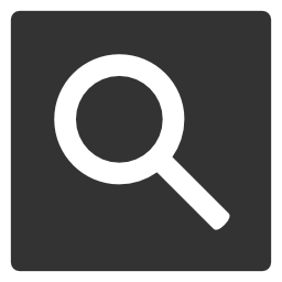 Google Search Icon Black and White