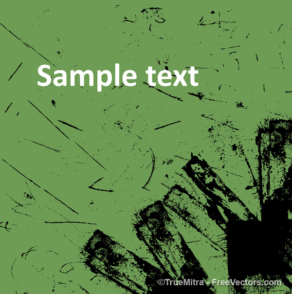 Grunge Splatter Vector Free