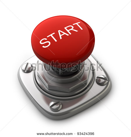 High Resolution Start Button