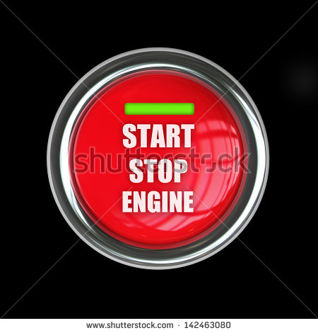 High Resolution Start Button