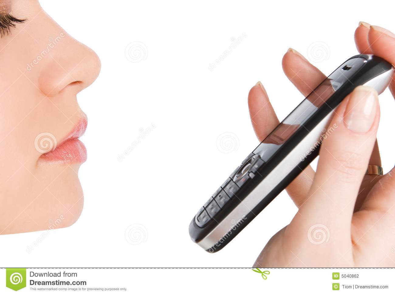 Holding Mobile Phone Holding Mobile Phone