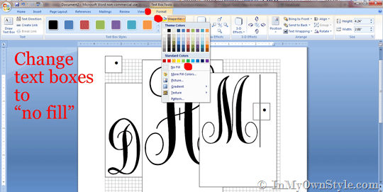 How to Create a Monogram in Microsoft Word