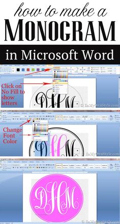 How-To-Make-A-Monogram-In-Microsoft-Word