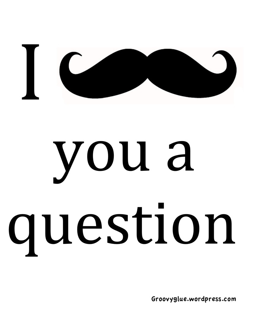 I Love Mustache Printables