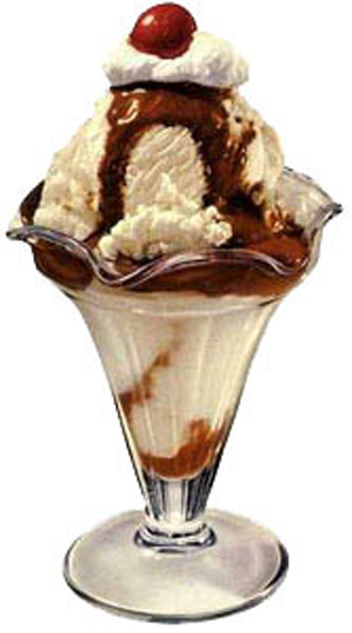 12 Ice Cream Sundae Icons Images