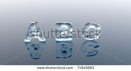 Icy Letters Font