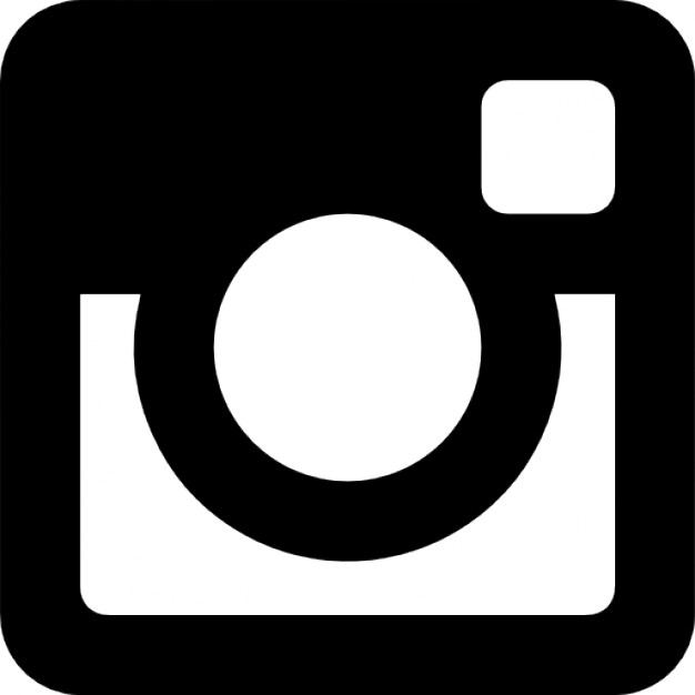 Instagram Logo Black White