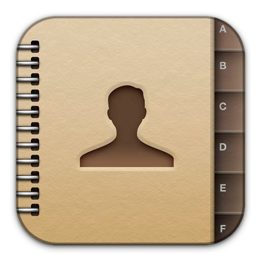 iOS Contacts App Icon