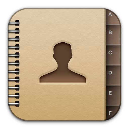 iOS Contacts App Icon iOS Contacts App Icon