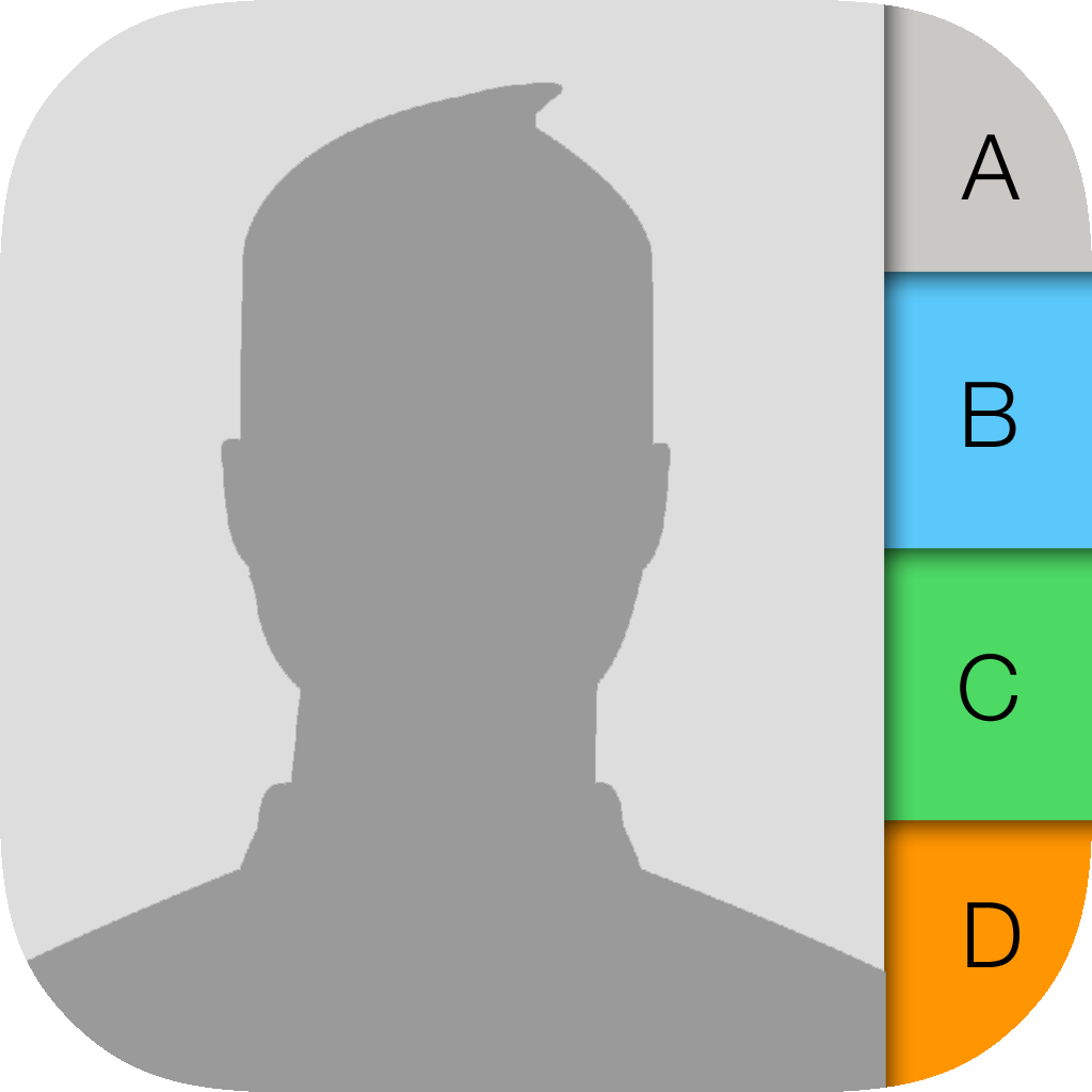 iPhone Contacts App Icon iPhone Contacts App Icon