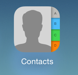 iPhone Contacts App Icon iPhone Contacts App Icon
