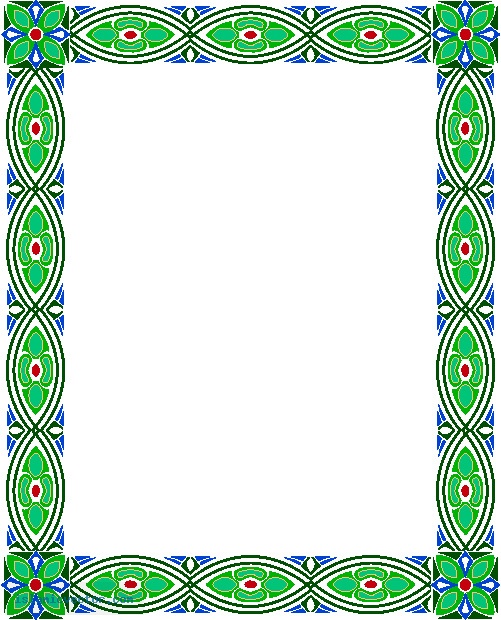 Islamic Border Design Islamic Border Design