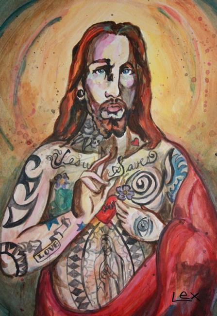 Jesus Contemporary Art Paintings