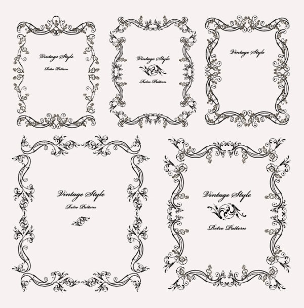 Lace Border Vector Free