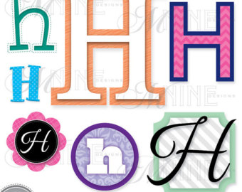 Letter H Clip Art