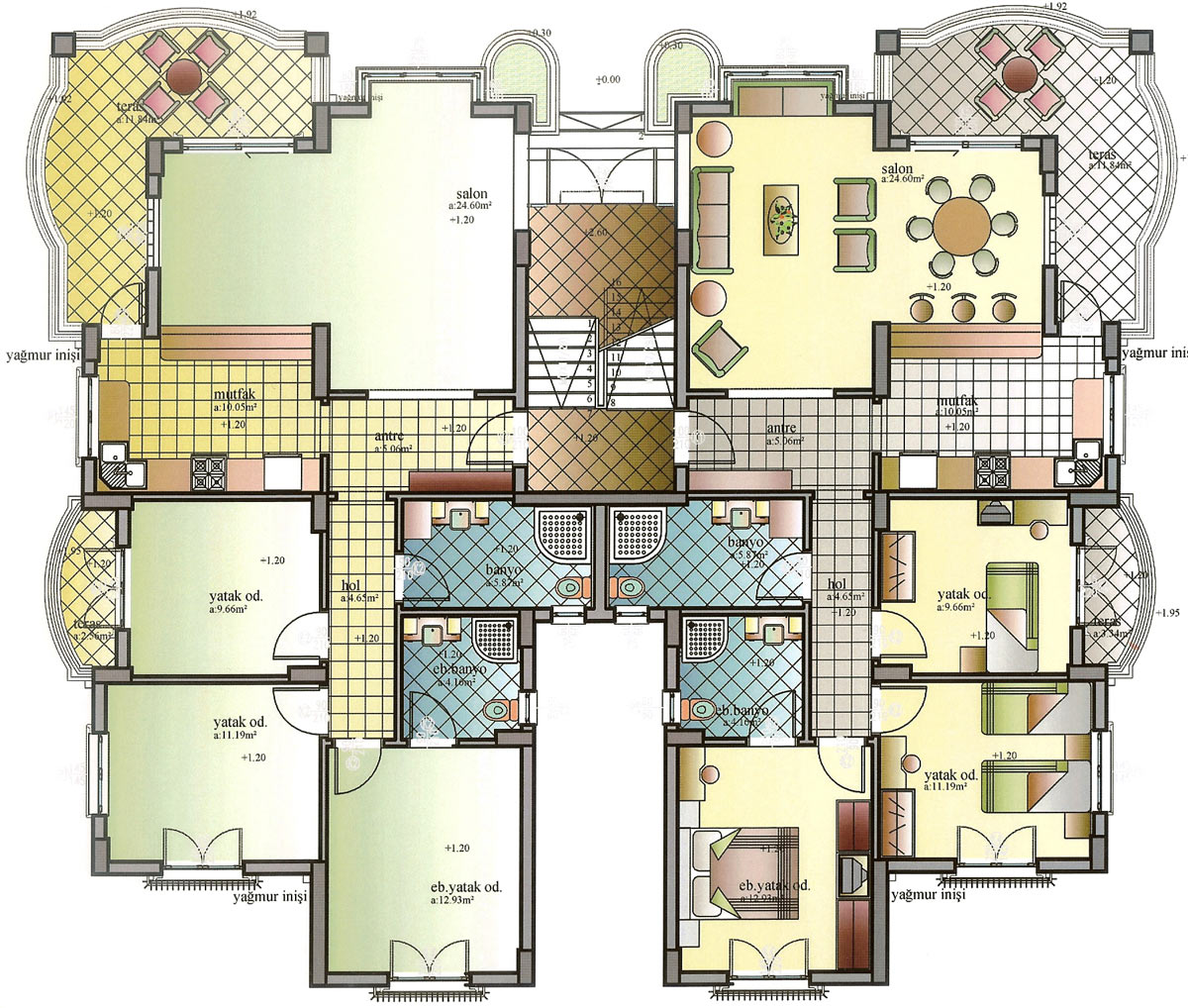 Modern Apartment Building Plans