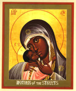 Mother Mary Religious Icon