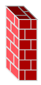 Network Firewall Security Icon Network Firewall Security Icon