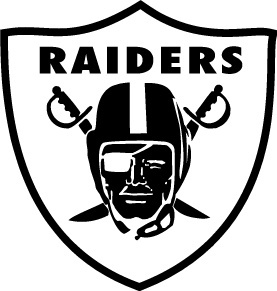 Oakland Raiders Logo White