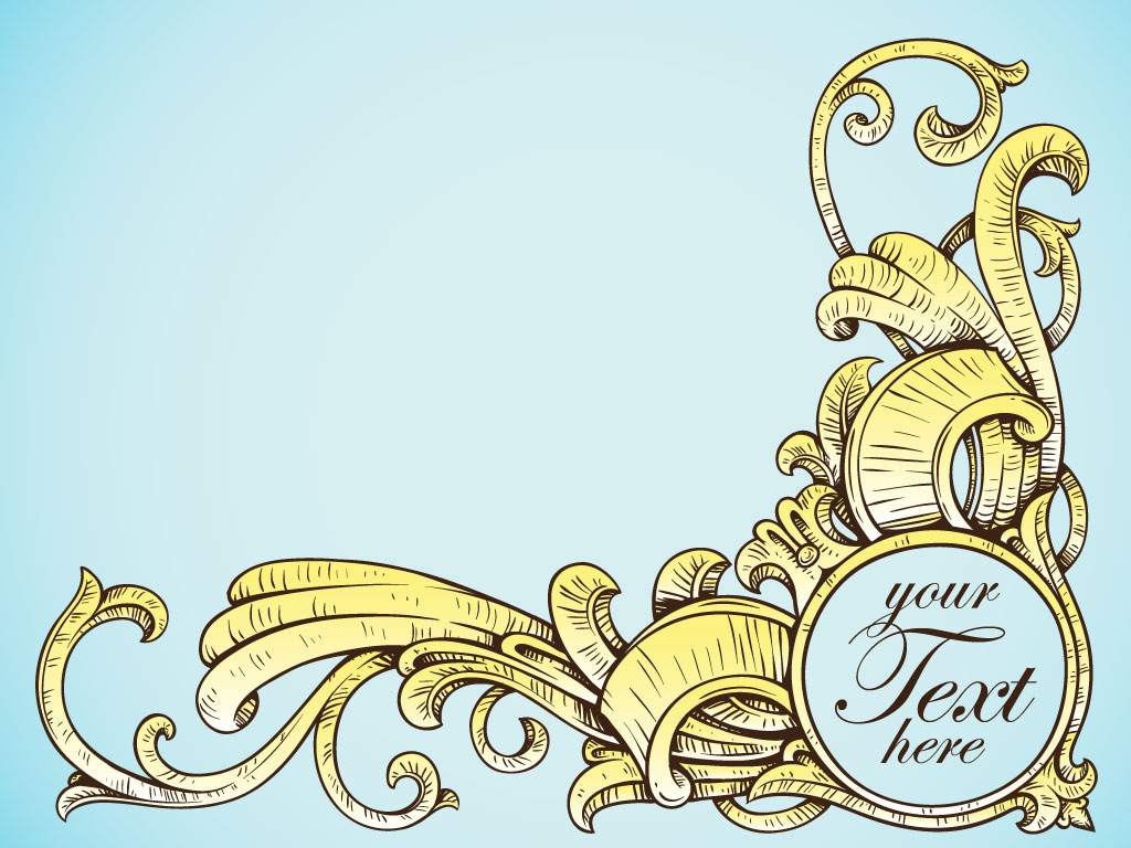 Ornament Corner Vector Design Ornament Corner Vector Design