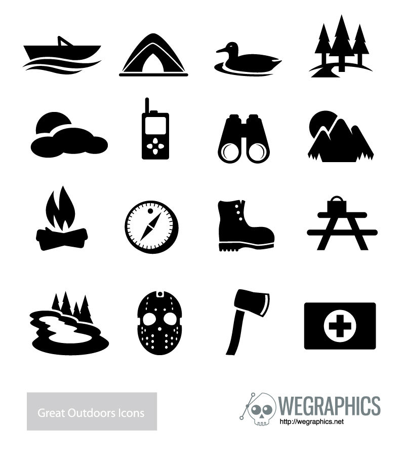 Outdoor Icon Vector