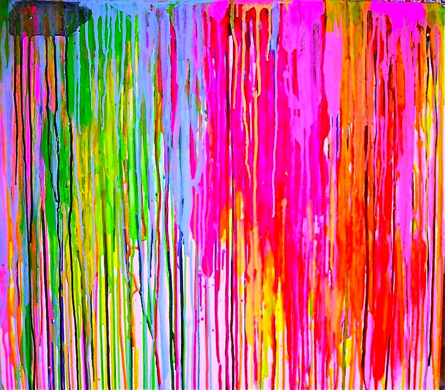 Paint Dripping Graffiti