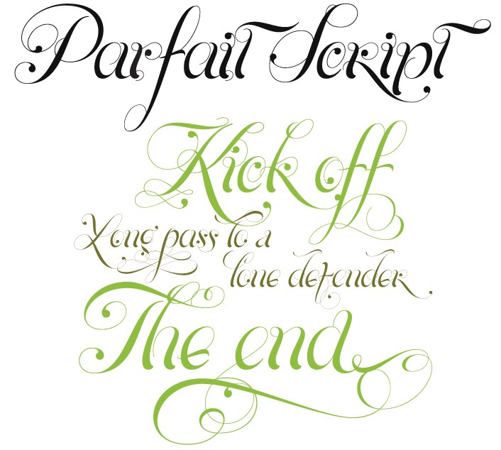Parfait Script Font Parfait Script Font