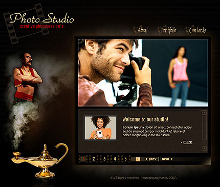 Photography Website Design Templates