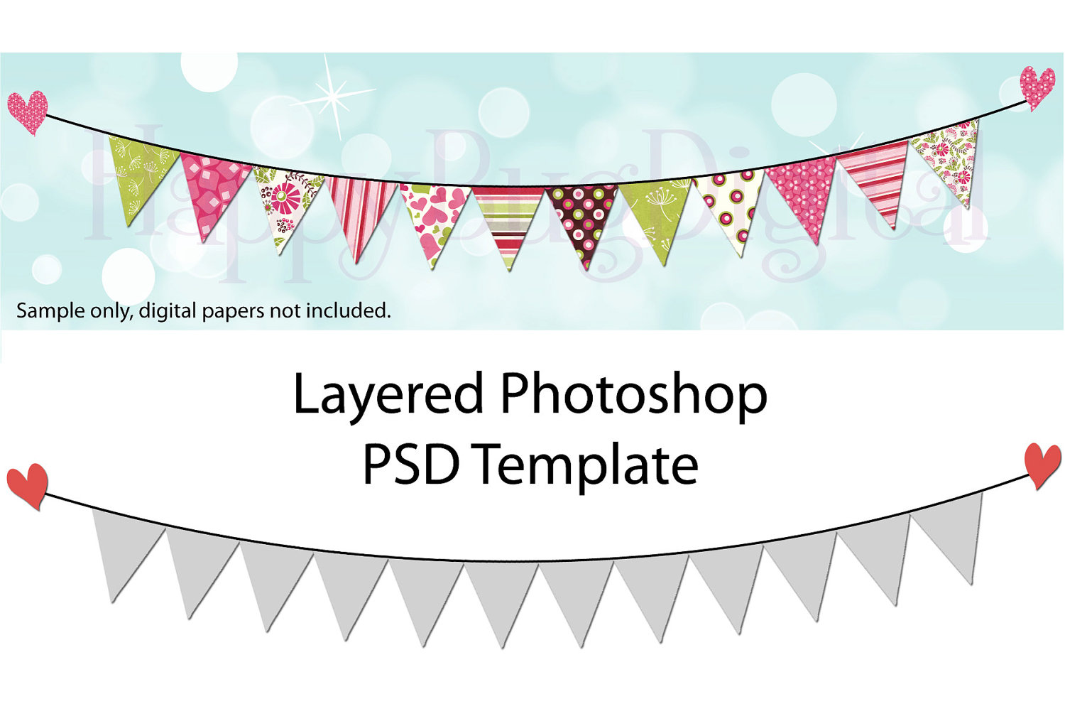 Photoshop Free Pennant Banners Templates Photoshop Free Pennant Banners Templates