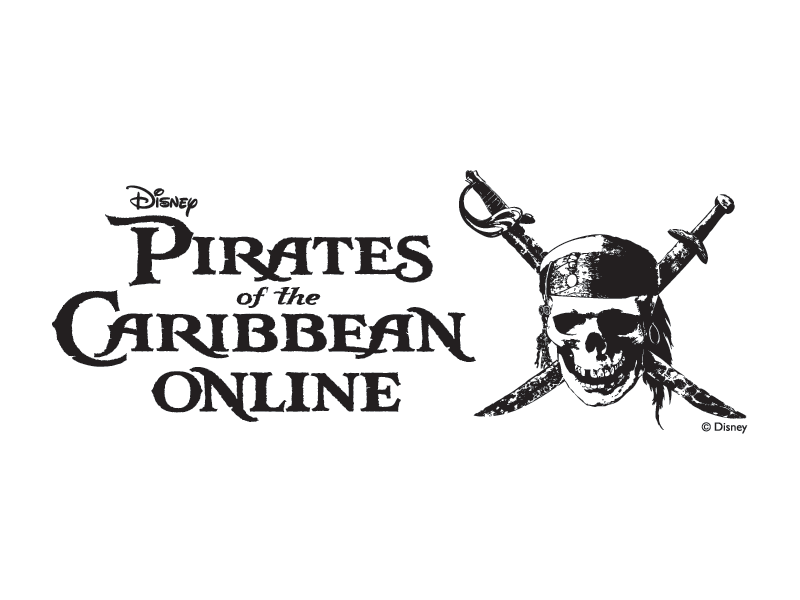 Pirates of the Caribbean Skull Logo