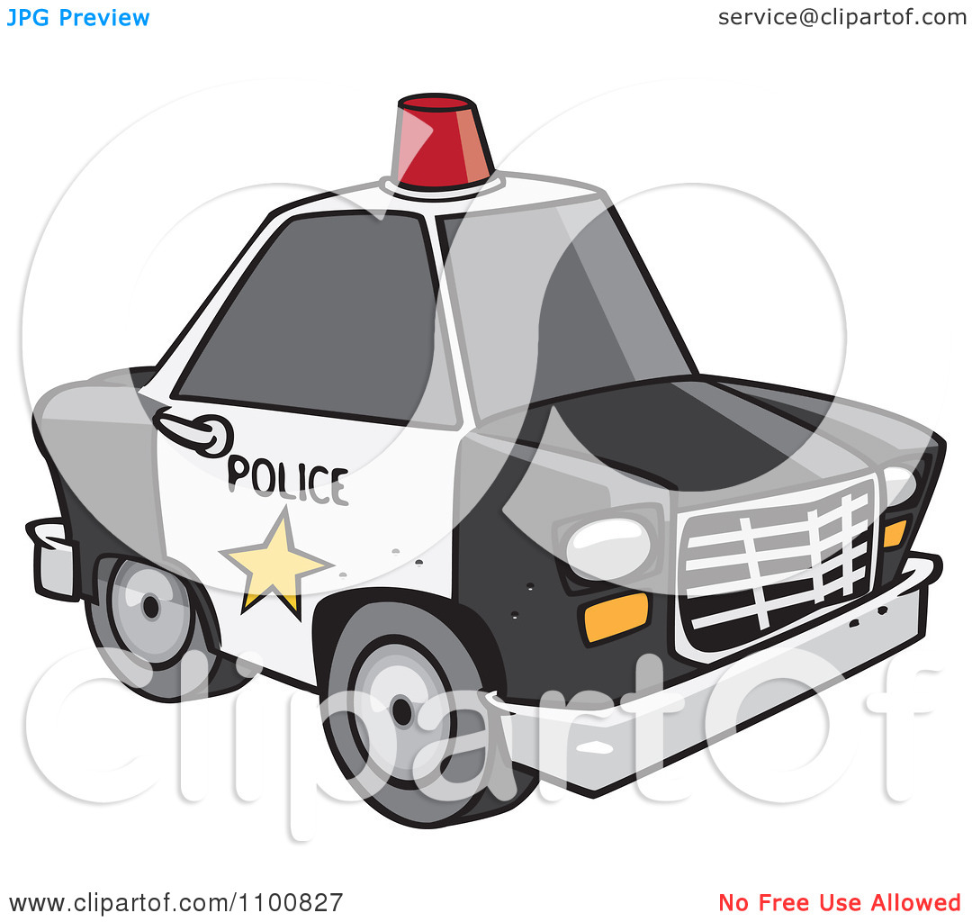 Police Cartoon Cars Clip Art