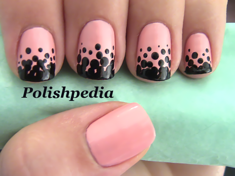Polka Dot Nail Design