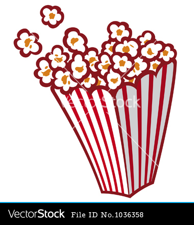 Popcorn Vector Art