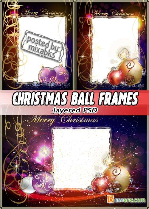 PSD Christmas Decorations PSD Christmas Decorations
