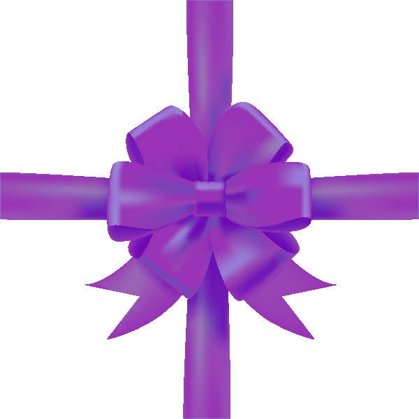 Purple Ribbon Bows Vector Purple Ribbon Bows Vector
