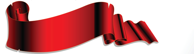 Red Ribbon Banner Design PNG