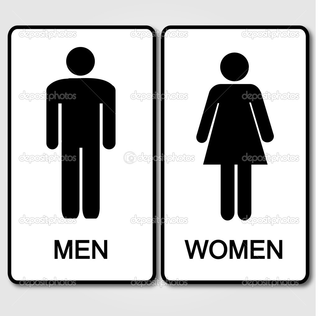 Restroom Sign Clip Art